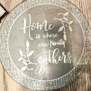 Family Round Trivet